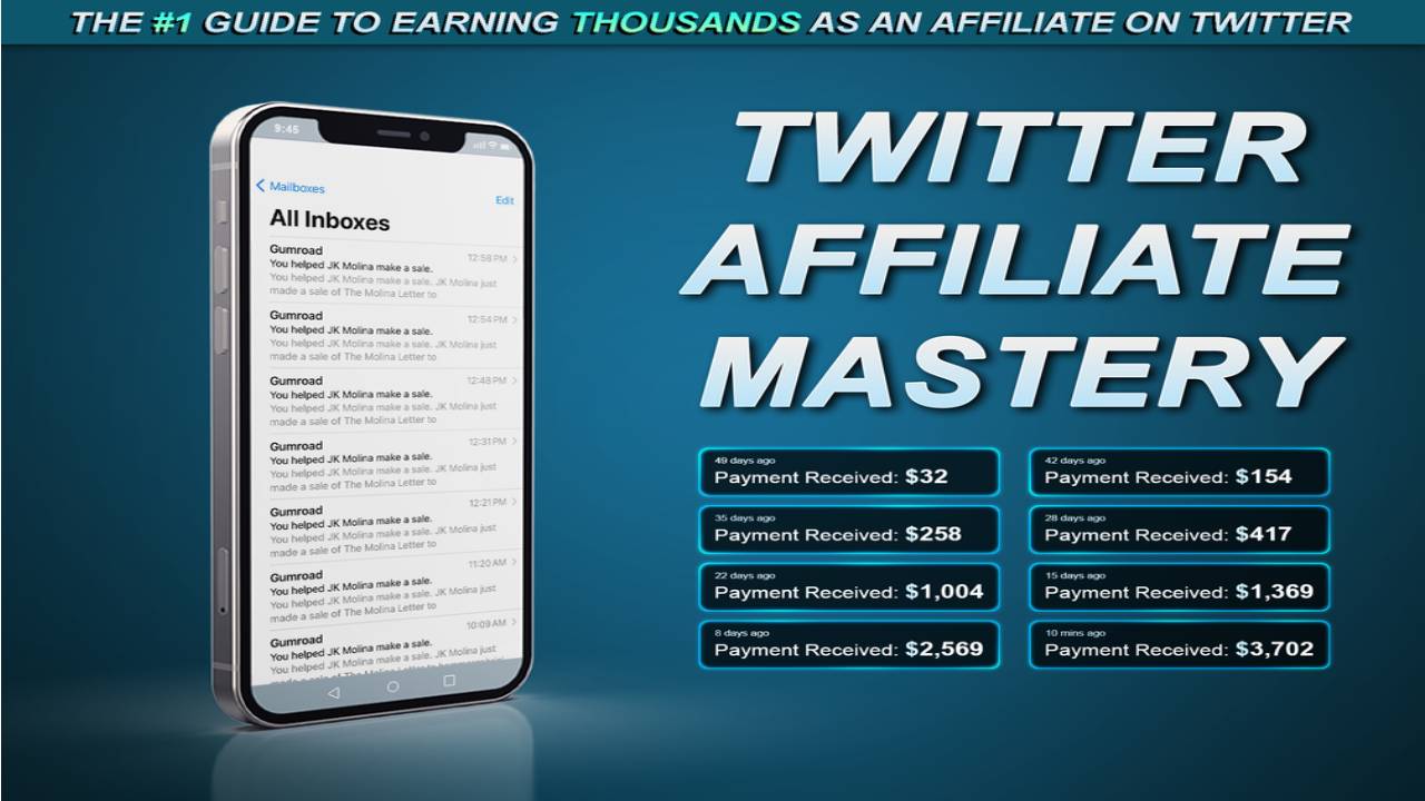 Twitter Affiliate Mastery - Written by the Most Consistent Affiliate Marketer