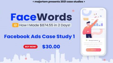 FaceWords – Earn $874.55 in 2 Days With Facebook Ads