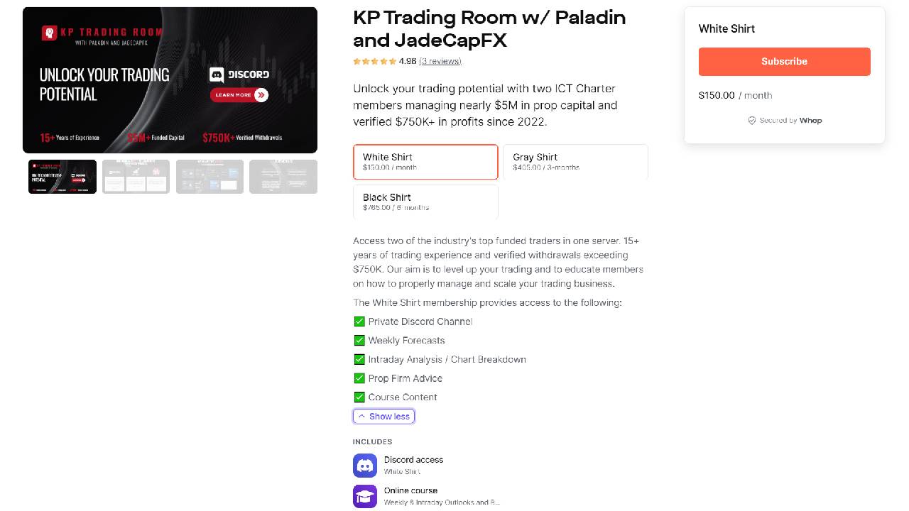 Paladin & JadaCapFX - KP Trading Room w