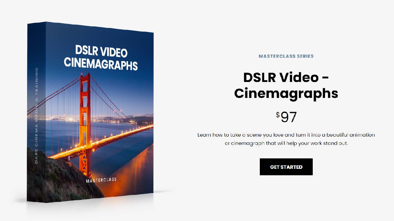 DARE CINEMA - DSLR Video Cinemagraphs